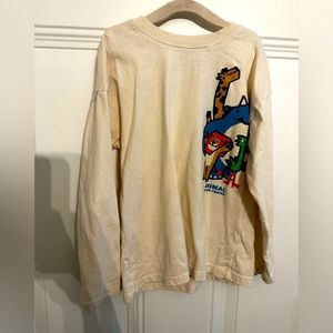 Zara cream long sleeve